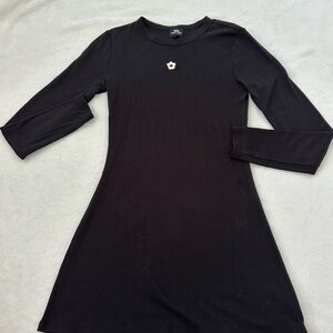 Vans black long sleeve dress